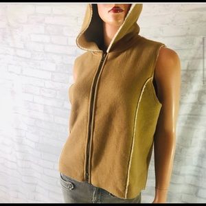 Ralph Lauren Hooded Vest Ladies Sz Medium